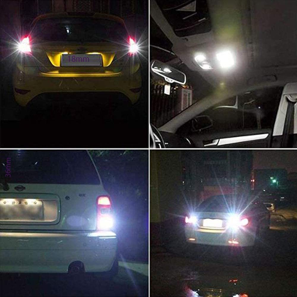 『送料無料』24V車用 S25シングル/G18 （1156 BA15s）39連 LED 電球 ホワイト トラック バス 大型車　バルブ ライト　ランプ 10個　白　Au_画像6