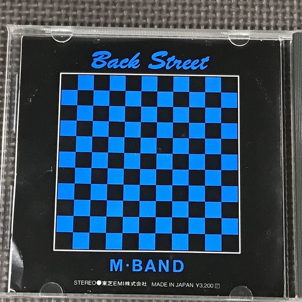 M-BAND BACK STREET　M-バンド バックストリート　CD　歌詞カードなし　ジャケット難あり_画像4