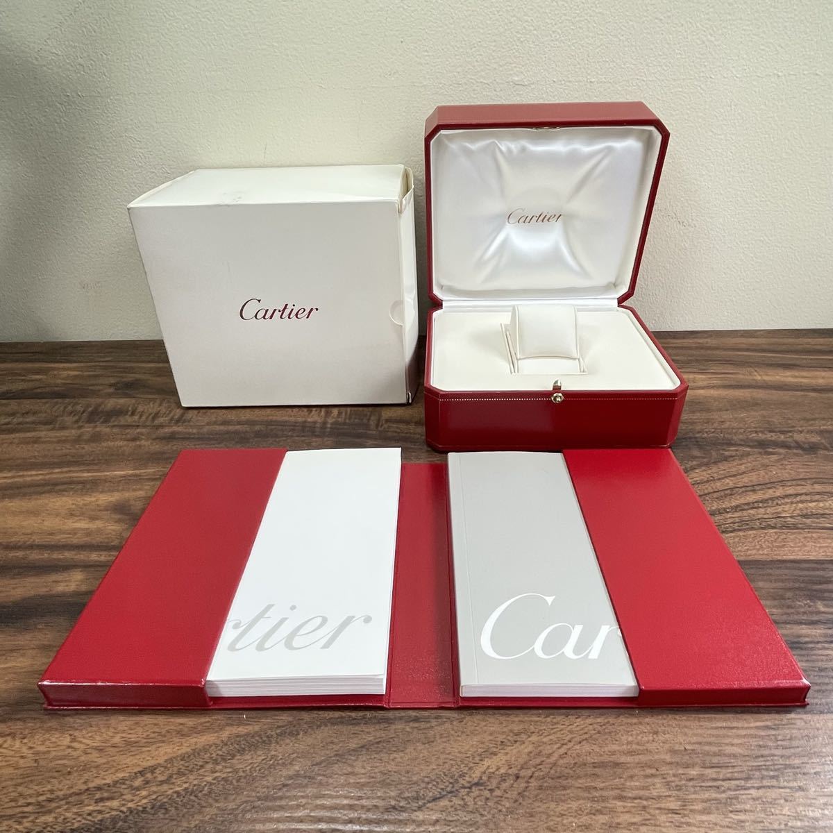 安心発送】 Cartier 時計箱ケースのみ カルティエウォッチ説明書