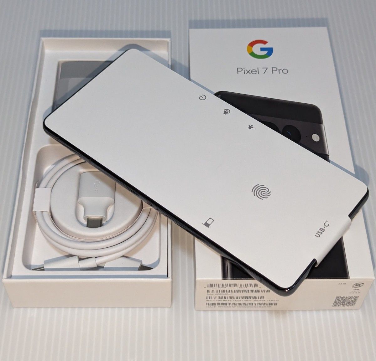 ★★未使用 Google Pixel 7 Pro 128GB obsidian（ブラック）一括 Google版 SIMフリー