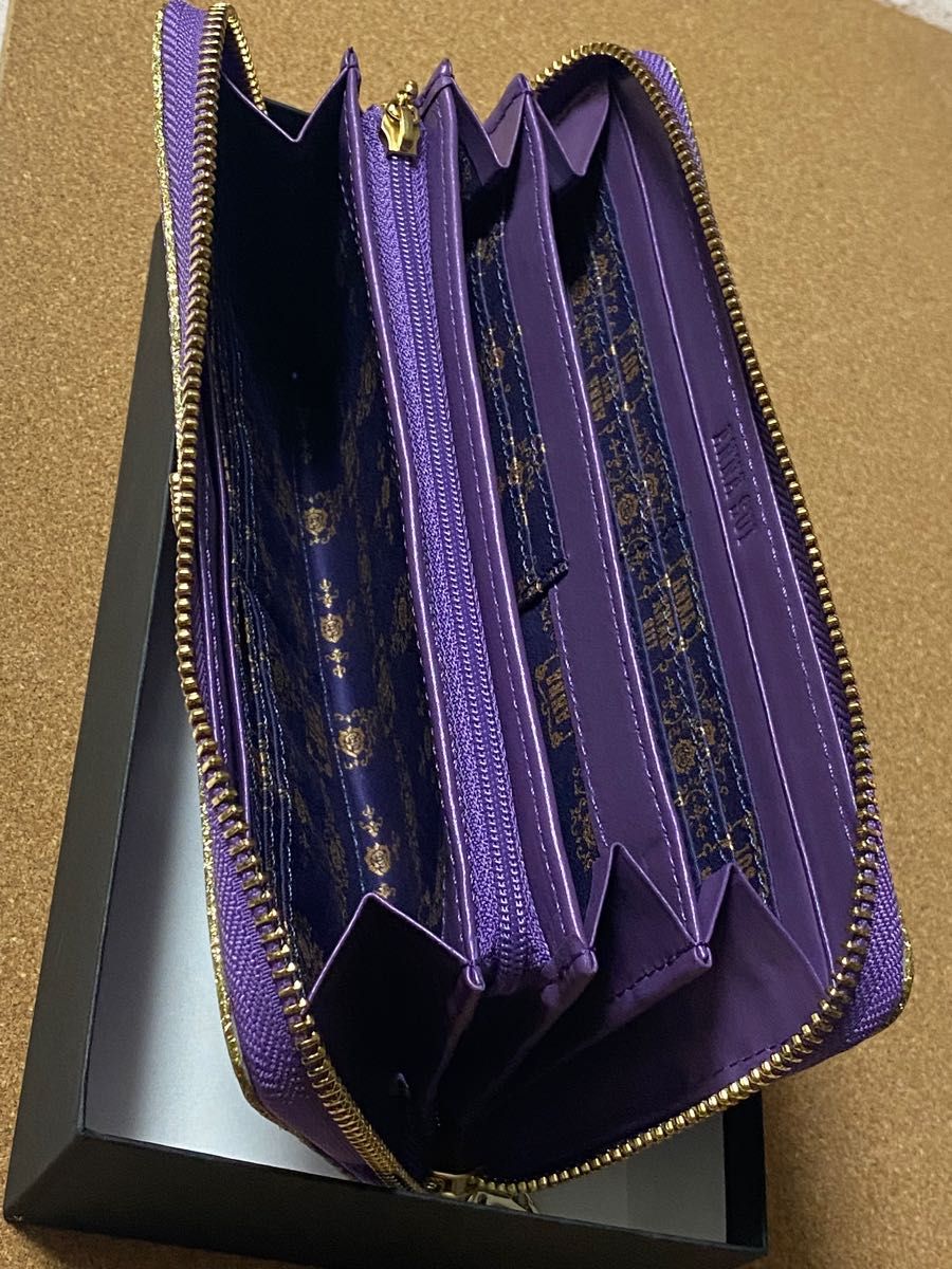 新品未使用】ANNA SUI アナスイ ラウンドファスナー長財布 新品未使用】ANNA SUI アナスイ ラウンドファスナー長財布