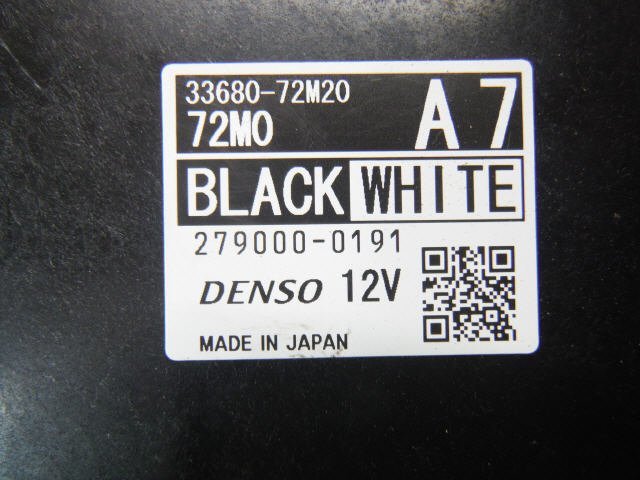 8kurudepa H26年 ワゴンR DBA-MH34S アイドリングストップコンピューター 33680-72M20 [ZNo:03001166]_画像3