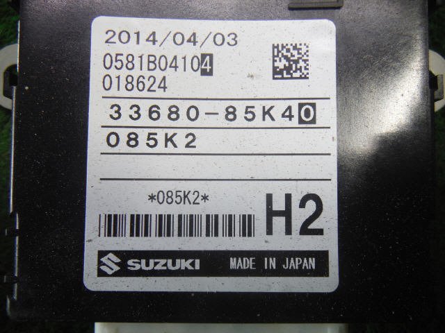 8kurudepa H25年 アルトラパン DBA-HE22S コンピューターセット [ZNo:05000432]の画像3