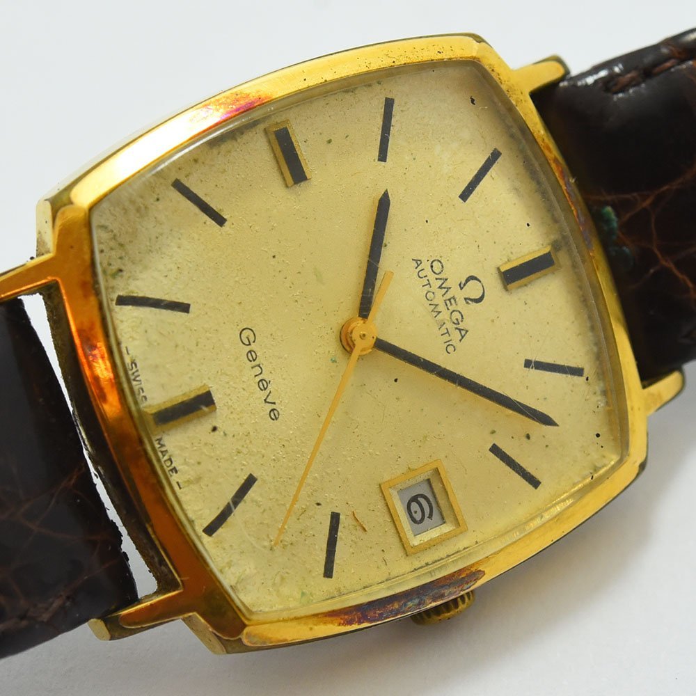 割引購入 オメガ 腕時計 可動品 1円 OMEGA 同梱不可 シルバー メンズ