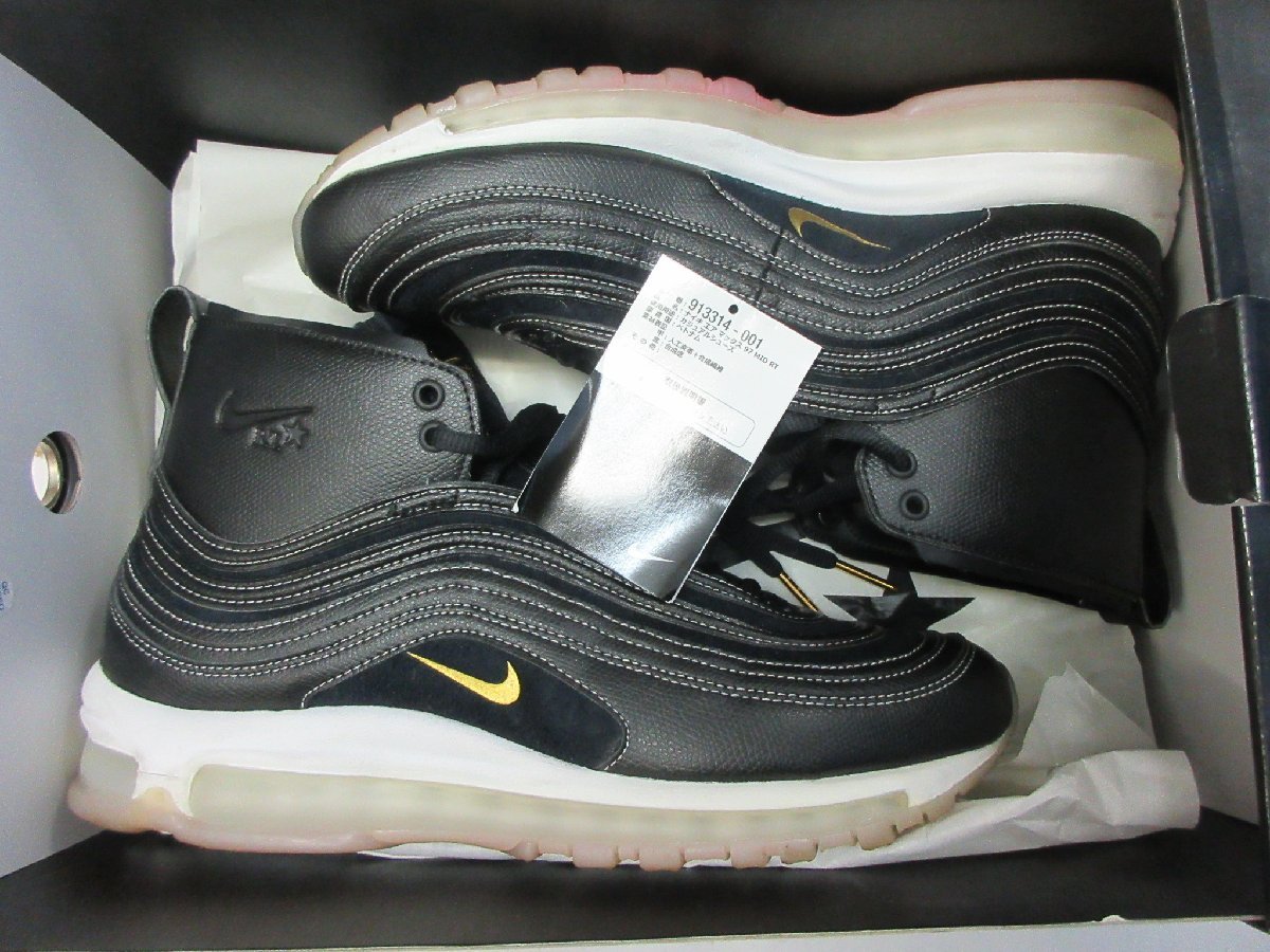 □1000円～美品 ナイキ NIKE AIR MAX 97 MID/RT RICCARDO TISCI エアマックス ミッド リカルドティッシ 913314-001 スニーカー　28.5㎝_画像8