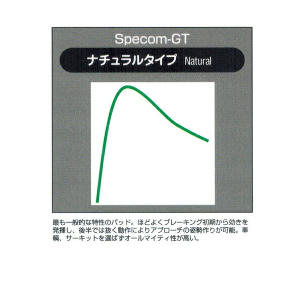 DIXCEL Specom-GTブレーキパッドR用 SG9フォレスターSTi Bremboキャリパー用 04/2～07/12_画像4