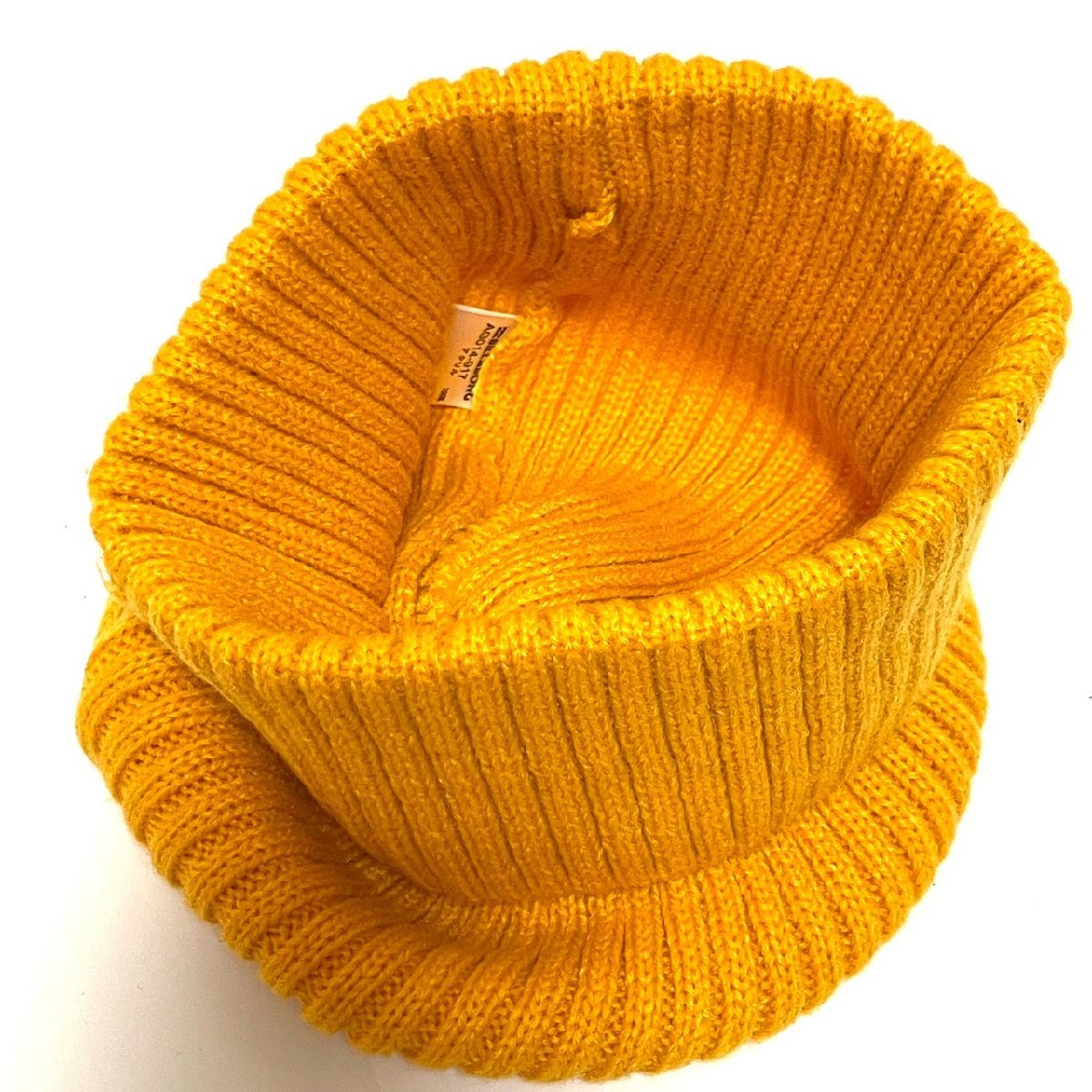 (^w^)b Billabong вязаная шапка шляпа bi колено колпак желтый BILLABONG бирка one отметка простой Surf симпатичный осень-зима б/у одежда C0541EE