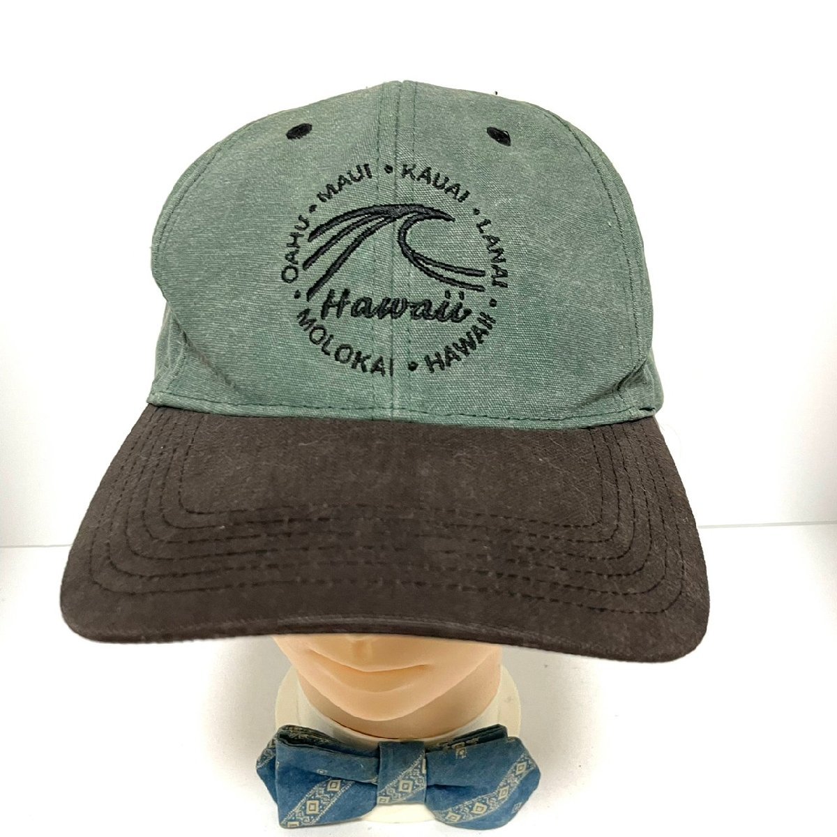 (^w^)b ハワイアン ヘッド ウェア 80s 90s ヴィンテージ キャップ 帽子 HAWAIIAN HEAD WEAR OAHU MAUI KAUAI LANAI MOLOKAI C0396EE_画像4