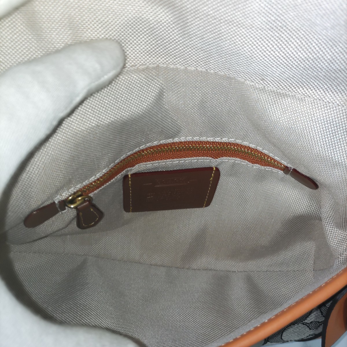COACH Coach handbag shoulder bag new work unused orange 