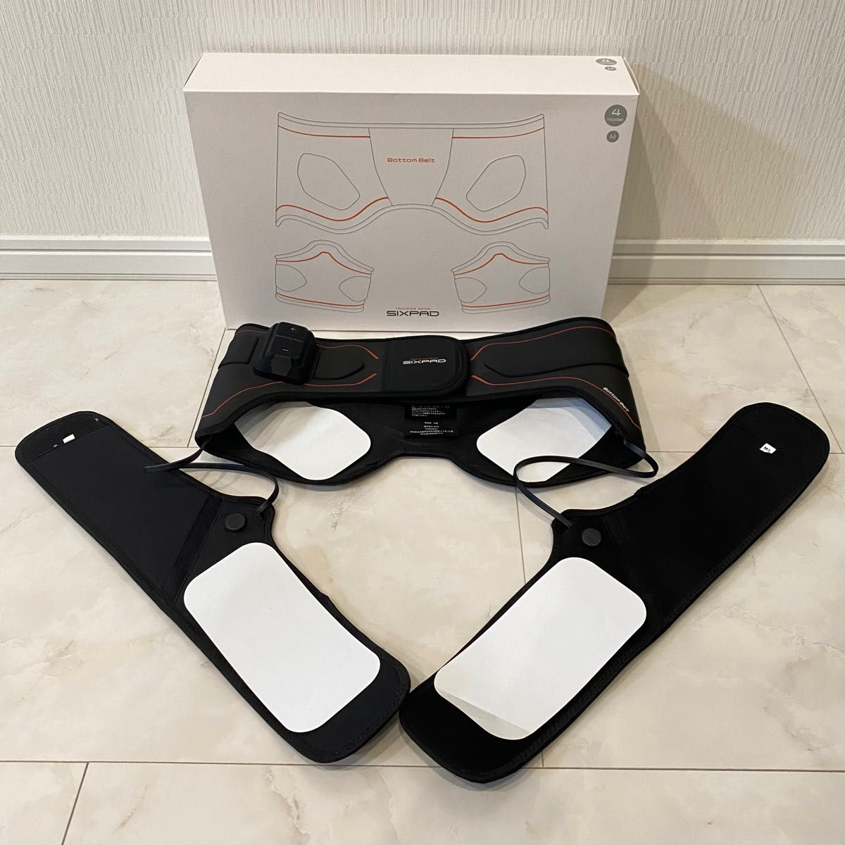 美品 シックスパッド ボトムベルト 脚トレ トレーニング EMS 美品 シックスパッド ボトムベルト 脚トレ トレーニング EMS