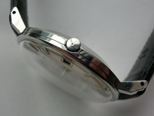 シチズン メンズ腕時計 ジェットルーキー オートマチック 自動巻き シルバー色 良い雰囲気_画像4