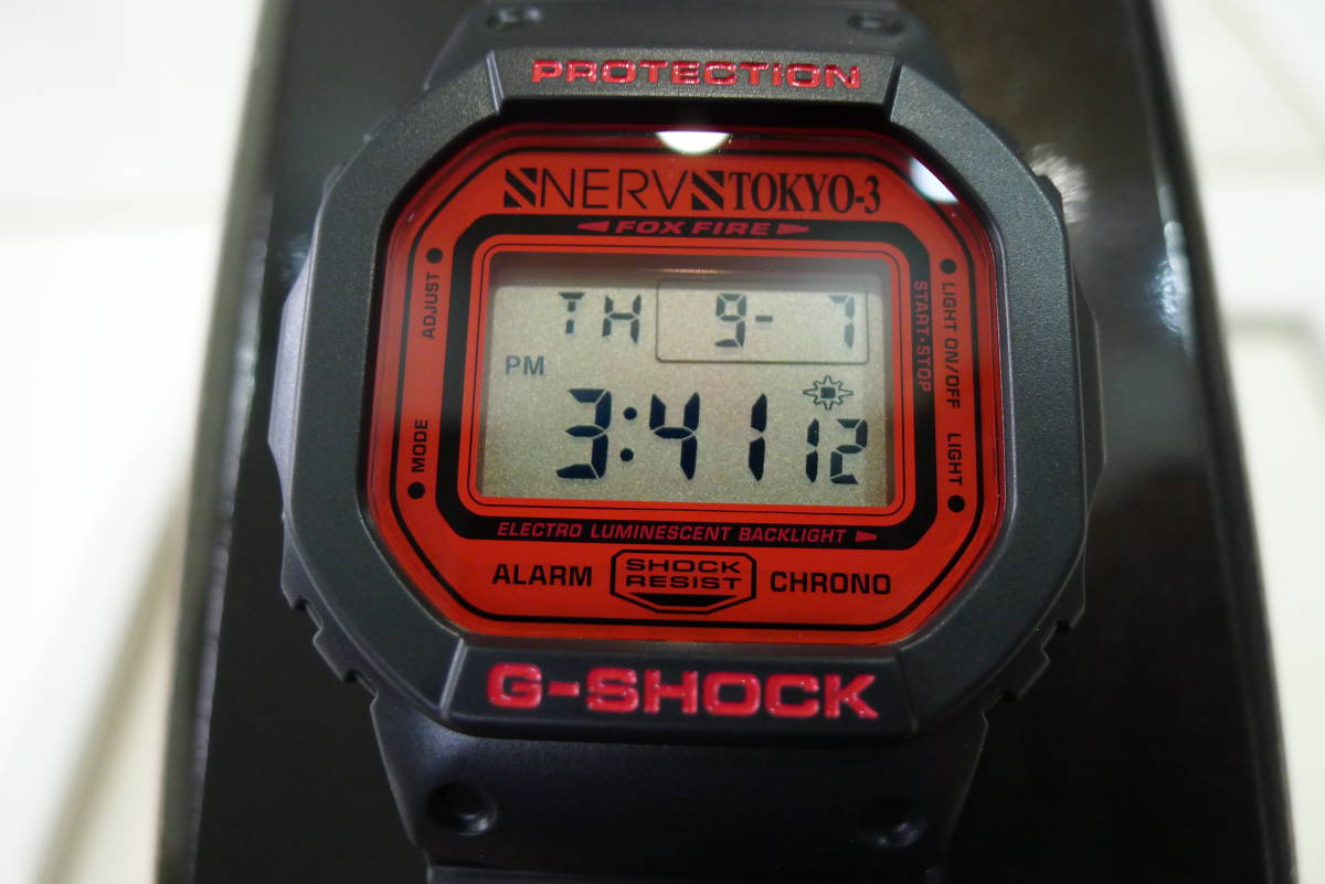 未使用】エヴァンゲリオン×G-SHOCK NERVモデル-