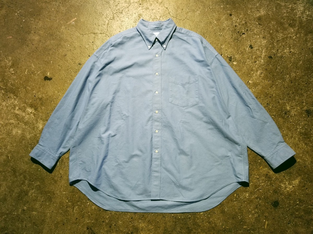 Graphpaper 23ss Oxford Oversized B.D Shirt グラフペーパー