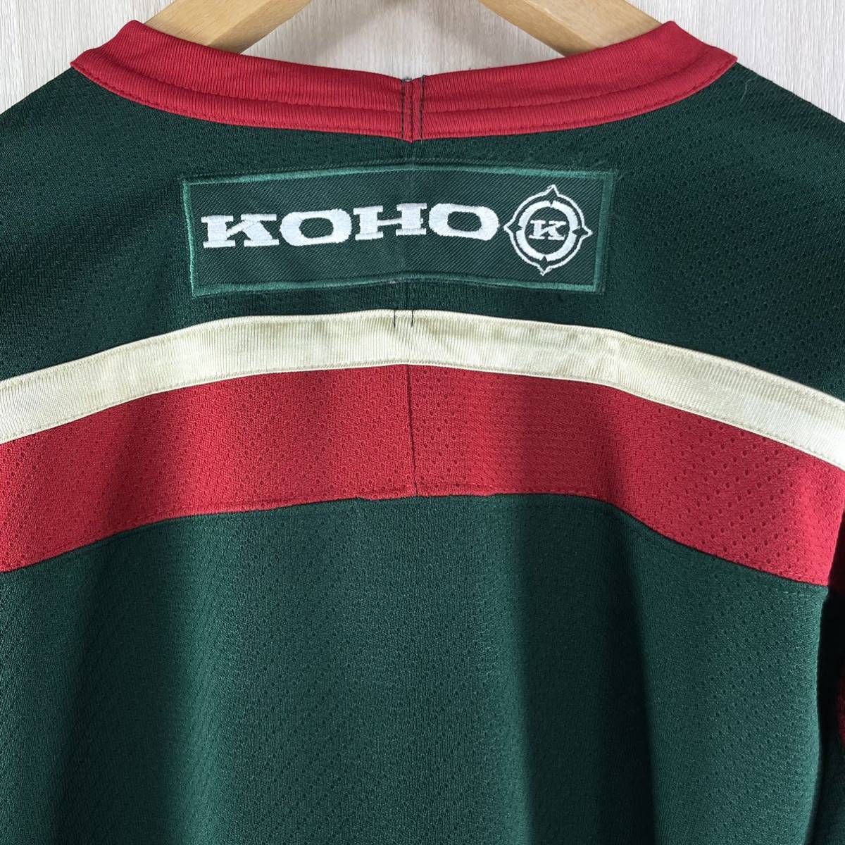 生まれのブランドで ビッグロゴ ワッペン 刺繍 ミネソタ・ワイルド NHL