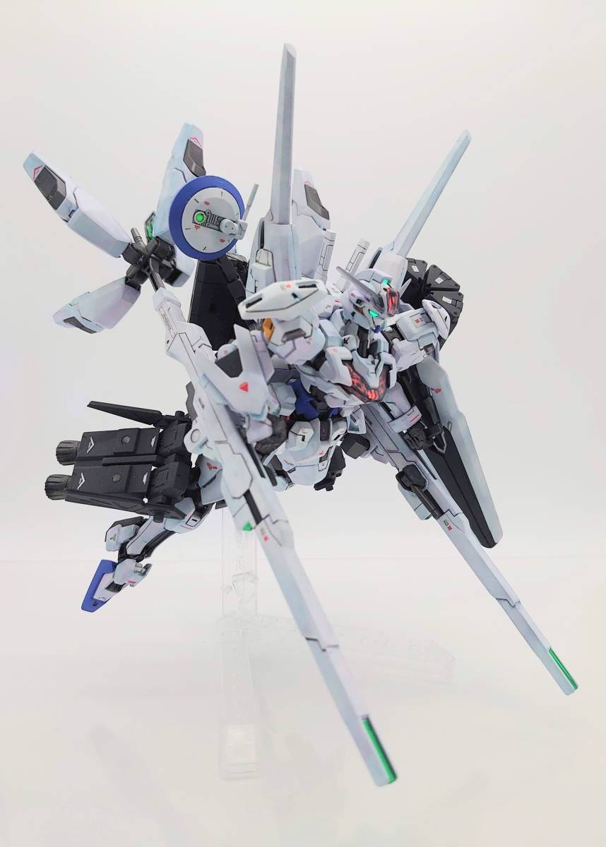 ◇◇BANDAI HG 水星の魔女 ガンダムキャリバーン 改修 全塗装 完成品