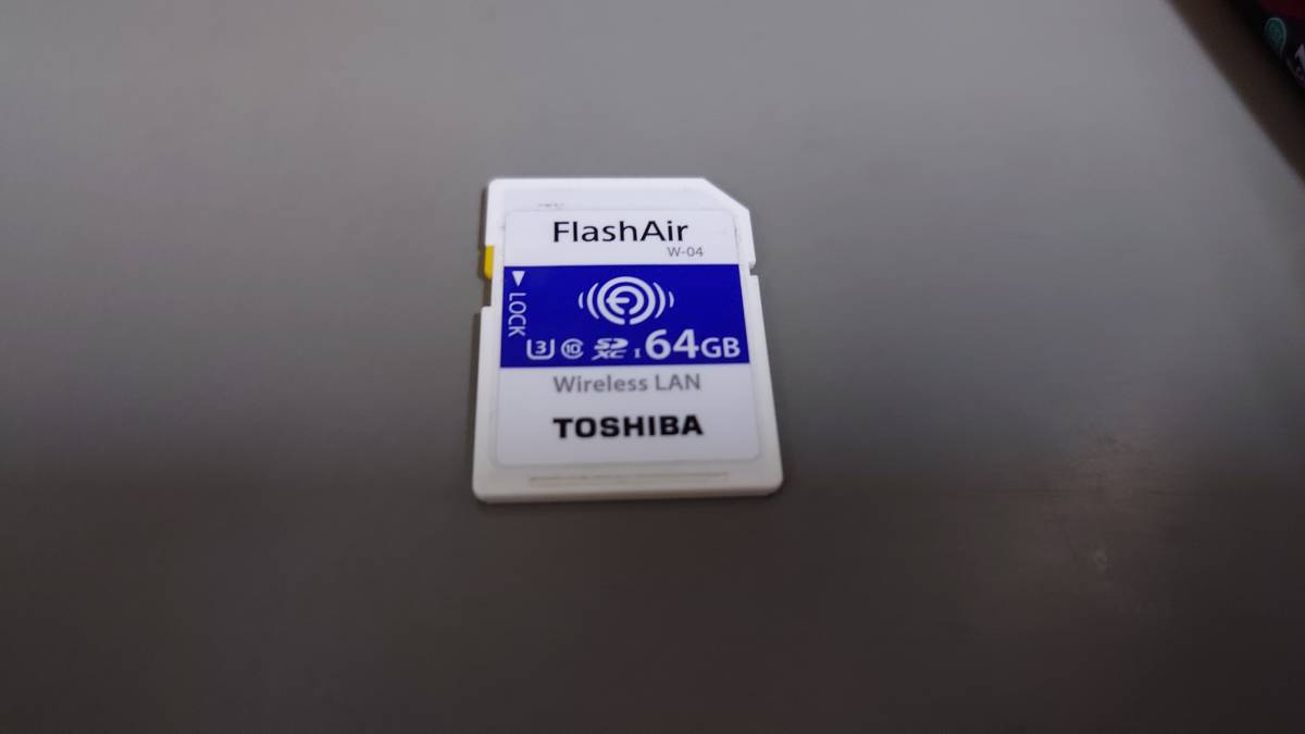 東芝 Flashair W-04 WIFIカード 32GB-