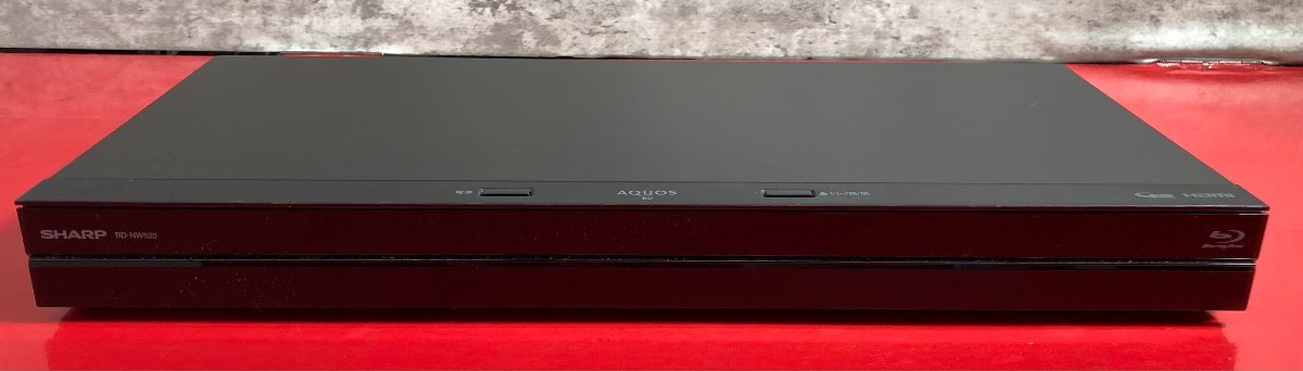 1円 SHARP AQUOS ブルーレイ ディスク レコーダー BD-NW520 18年製