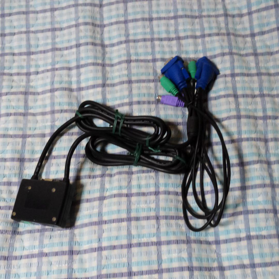 最安 PS2 中古 d-sub 143 送込 2台用 CPU切替器 CPU切替器