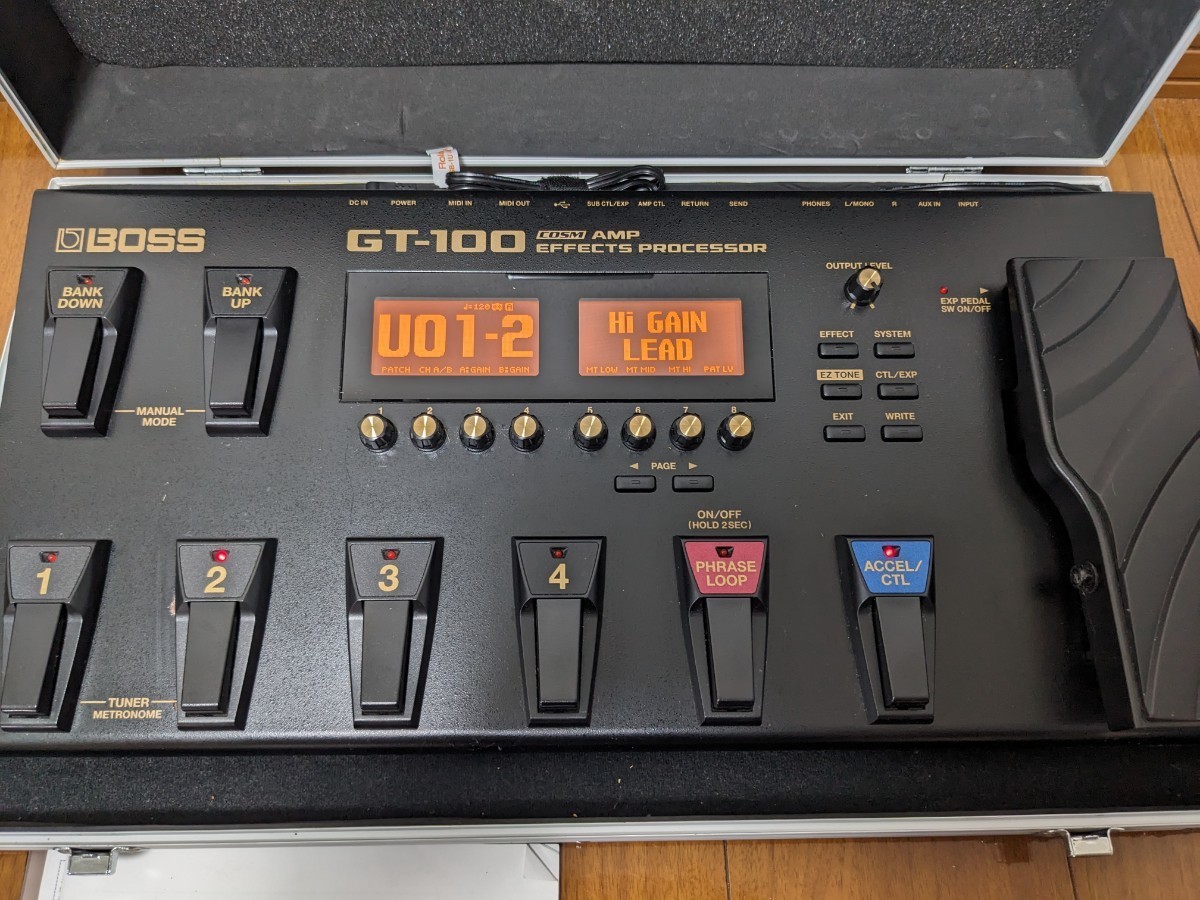 BOSS GT-100 マルチエフェクター 中古品(マルチエフェクター)|売買
