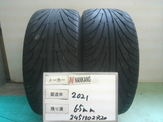 中古 ナンカン タイヤ 245/30ZR20_画像1