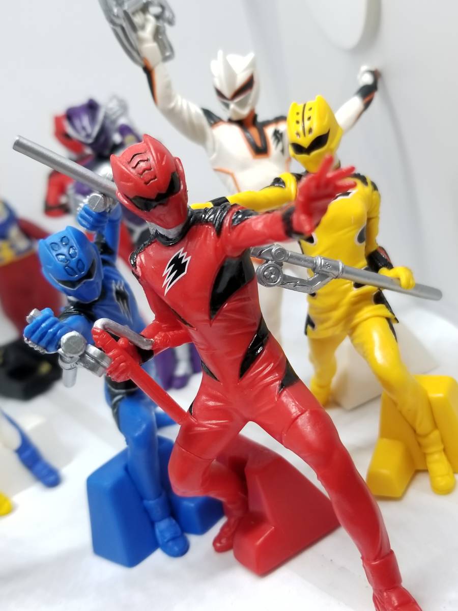 Gashapon ゲキレンジャー 11体 Power Rangers Jungle Fury 11bodies