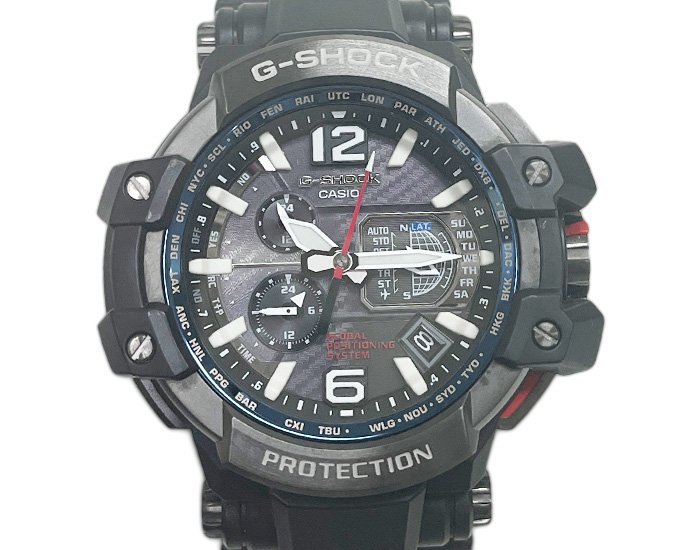 CASIO カシオ メンズ 腕時計 GPW-1000-1AJF G-SHOCK グラビティマスター スカイコックピット GPSハイブリッド電波ソーラー 保証書有 稼動品