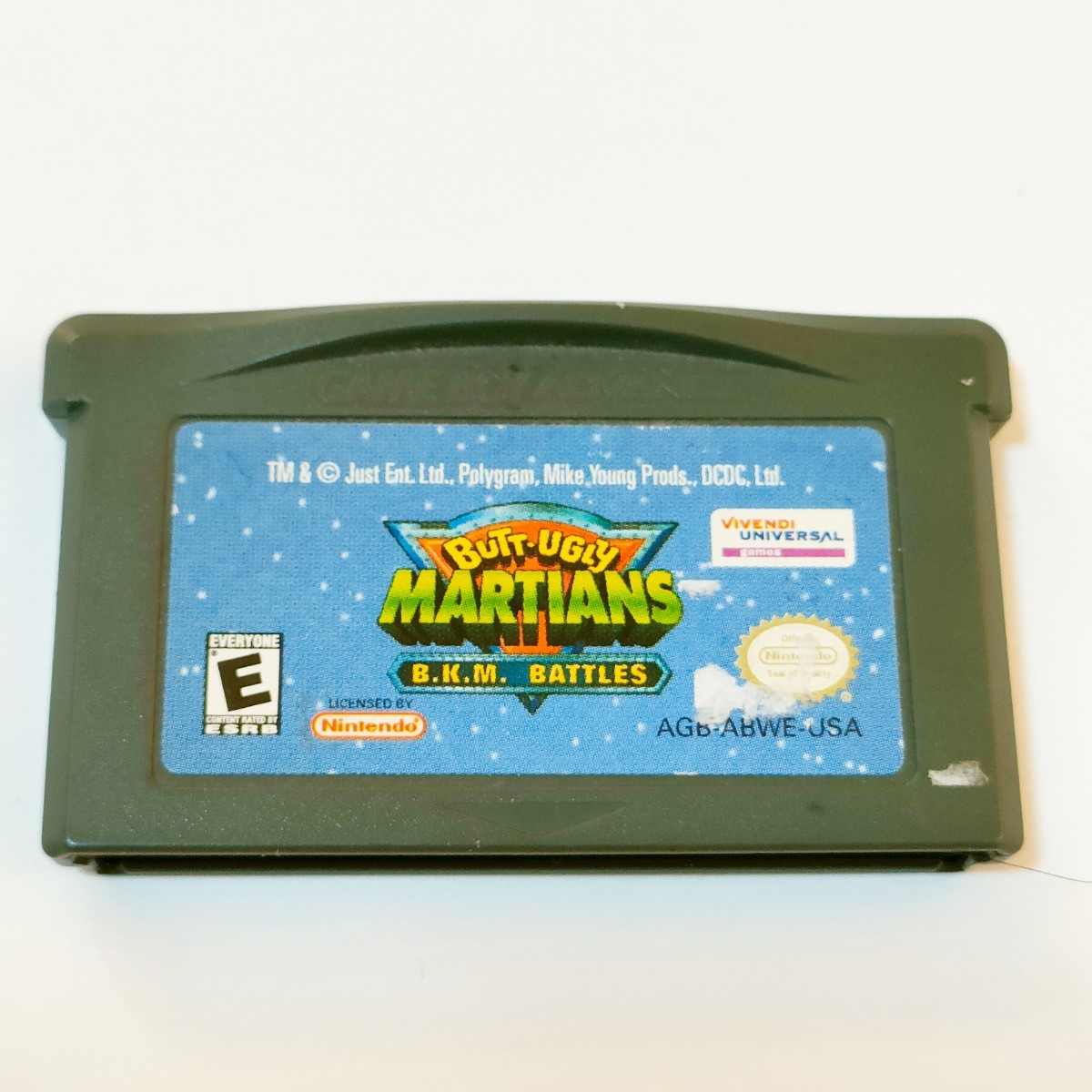 ★レア★ 北米版 ゲームボーイアドバンス　BUTT UGLY MARTIANS 送料198円　+　任天堂　ニンテンドー　GAME BOY ADVANCE　海外版_画像1