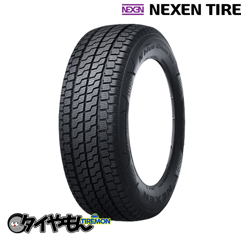 ネクセン エヌブルー 4シーズンバン 195/80R15 195/80-15LT 107/105N 15インチ 4本セット NEXEN N-BLUE 4SEASON VAN 韓国 オールシーズン_画像1