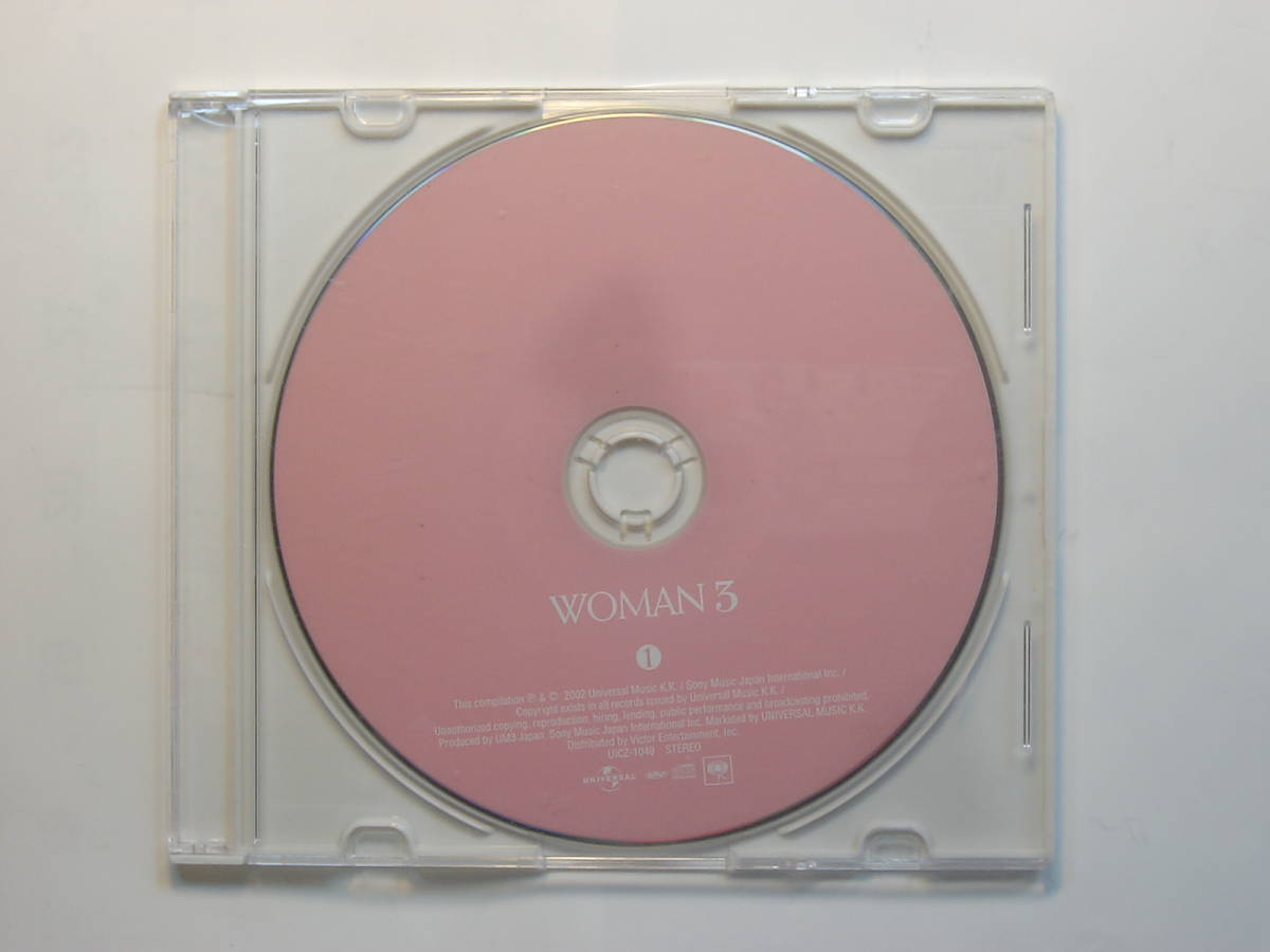 ♪　中古ＣＤ盤のみ　WOMAN 3(2枚組)　の　DISC 1 のみ　オムニバス　2枚組の1枚のみです　♪_画像1