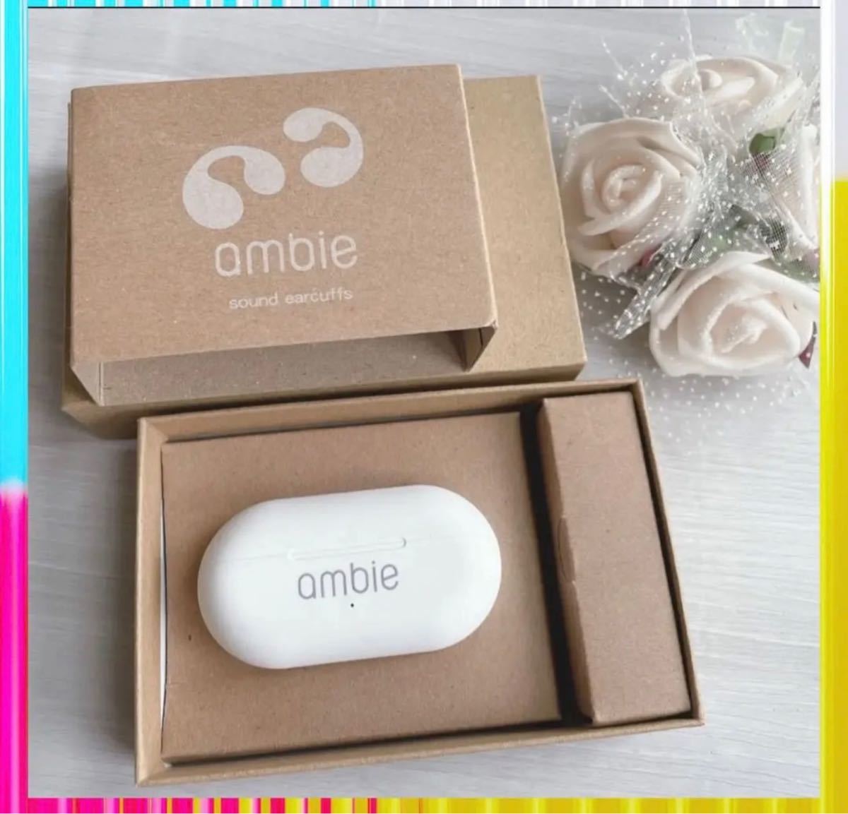 大人気】ambie アンビー AM-TW01 ワイヤレス イヤホン ホワイト 大人気】ambie アンビー AM-TW01 ワイヤレス イヤホン ホワイト