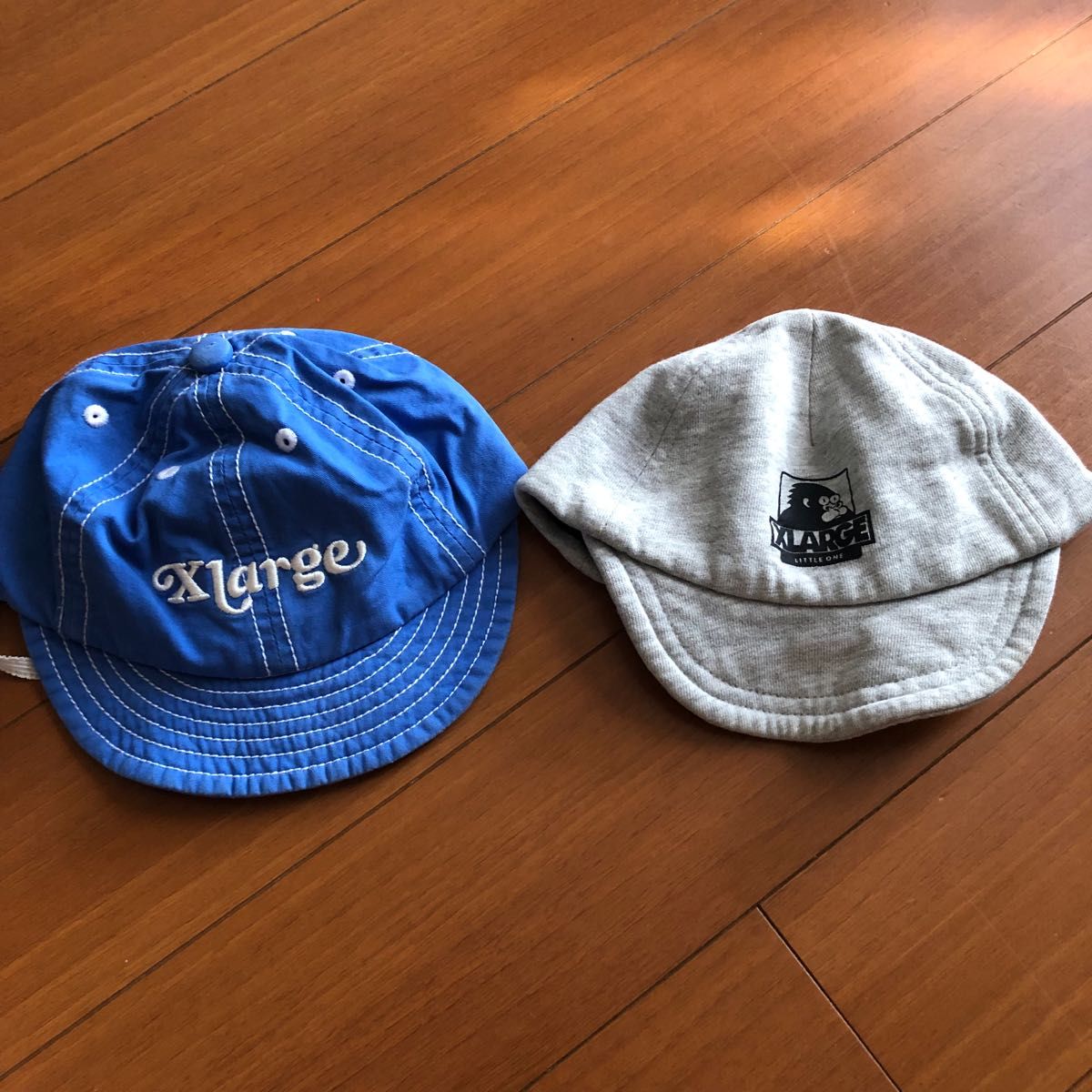 xlargekids エクストララージキッズ　 帽子キャップ　フリーサイズ　0-2歳目安　2個まとめ売り