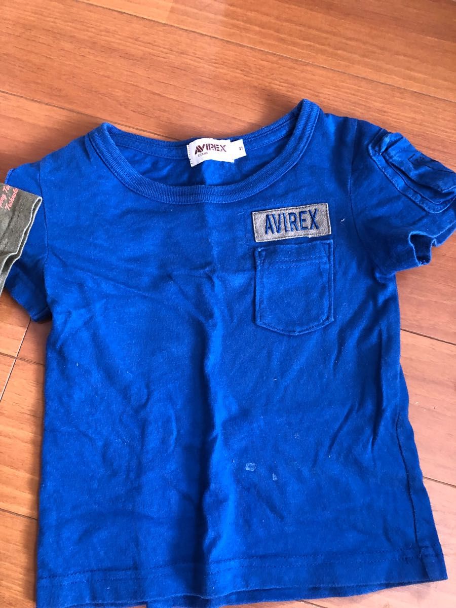 AVIREX アビレックス　キッズ2枚まとめ売り　子供服　Sサイズ　はんそで 半袖Tシャツ