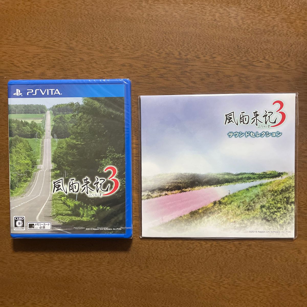 2022新商品 【PS Vita】【未開封】風雨来記3+サウンドセレクションCD