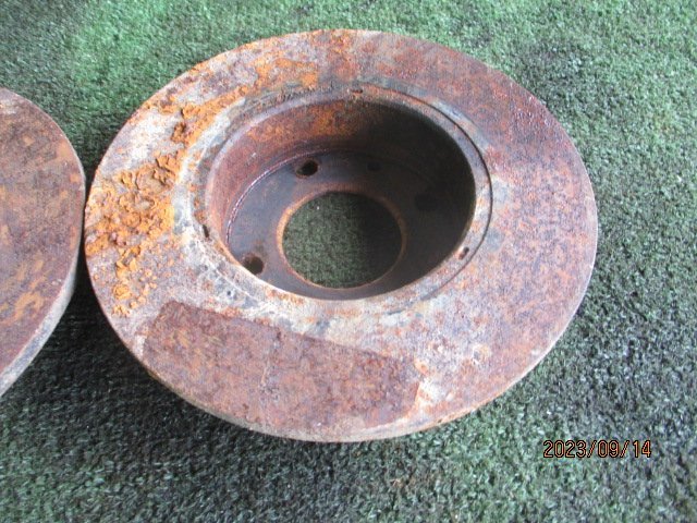 (0177)FIAT X1/9 front brake rotor left right 