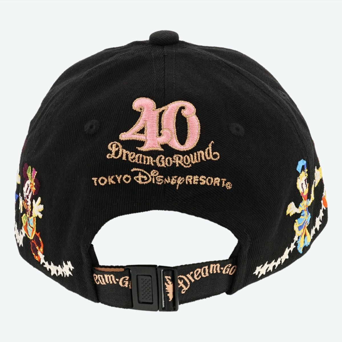 ディズニー 40周年 キャップ 帽子 黒 ドリームゴーラウンド 新品未使用｜PayPayフリマ