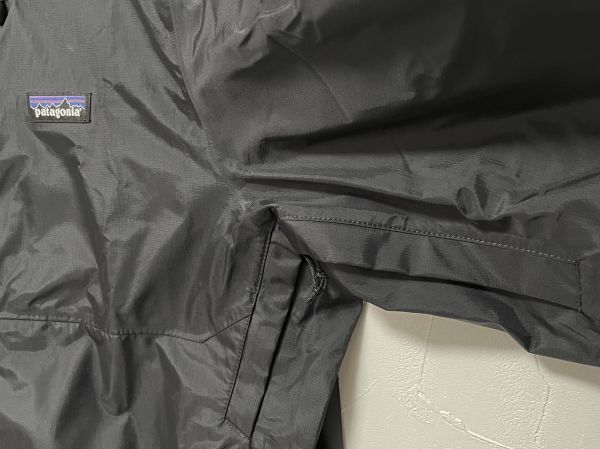 パタゴニア メンズ Mサイズ トレントシェル3L ジャケット ナイロンジャケットマウンテンパーカー BLK Black patagonia 85241