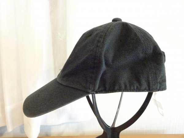 ◆ HEAD GEAR ◆ メンズ・レディース　ダメージ加工　黒色帽子　サイズ５７cm〜５９cm　キャップ　帽子　GOODENPUGH_画像2