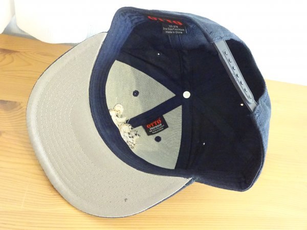 C OTTO D メンズ・レディース　紺色帽子　アウトドアキャップ　サイズ５７cm〜５９cm　キャップ　帽子　S.N.A.P ウール使用_画像8