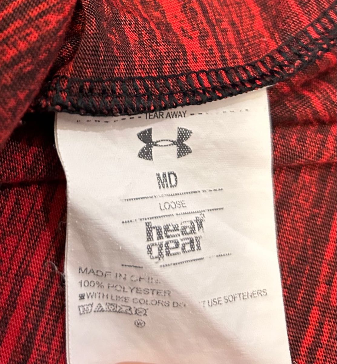 アンダーアーマー  underarmour ヒートギア　heatgear 半袖Tシャツ ボーダー