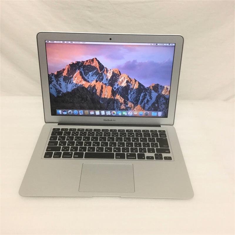 【中古品】 アップル / Apple MacBookAir 1800/13.3 AQD42J SSDストレージ MacOS Sierra intel core i5 1.8Ghz/2コア 256GB 8GB 30015228_画像1