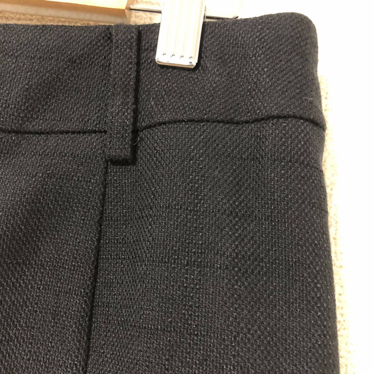 Calvin Klein カルバンクライン　ひざ丈　スカート　Lサイズ　ブラック_画像4