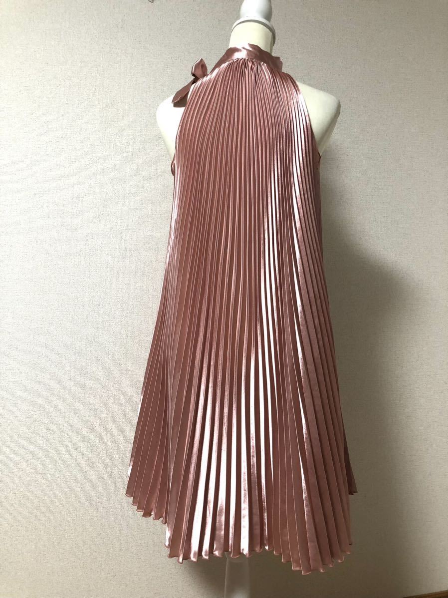 Grand ecru グランエクリュ プリーツワンピース プリーツドレス