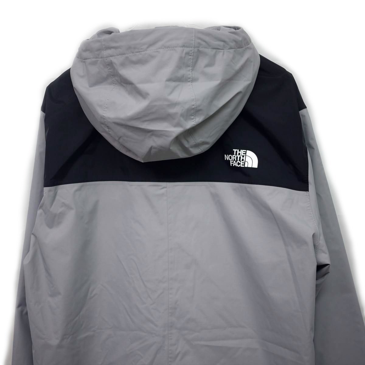 US限定新品 ノースフェイス 防水透湿 ナイロンジャケット パーカー(XL)黒xグレー THE NORTH FACE ANTORA ロング コート 日本未発売/pa506_画像4