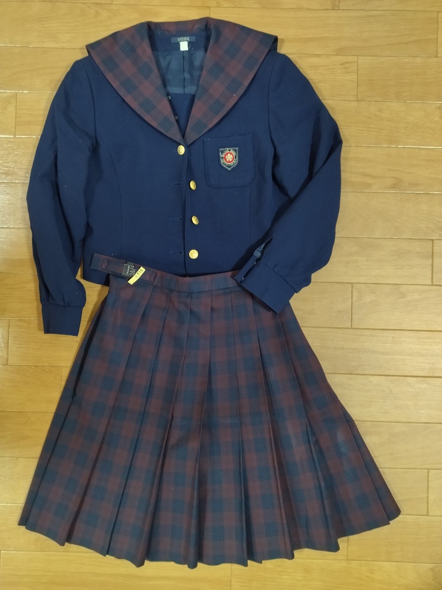 Yahoo!オークション - 岡山県 就実中学校 女子制服 HANAE MORI Yahoo!オークション - 岡山県 就実中学校 女子制服 HANAE MORI