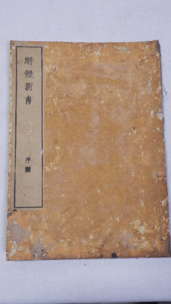 江戸時代医学書【解體新書】 (解体新書) 25.5x18.2cm 蘭学杉田玄白吉雄