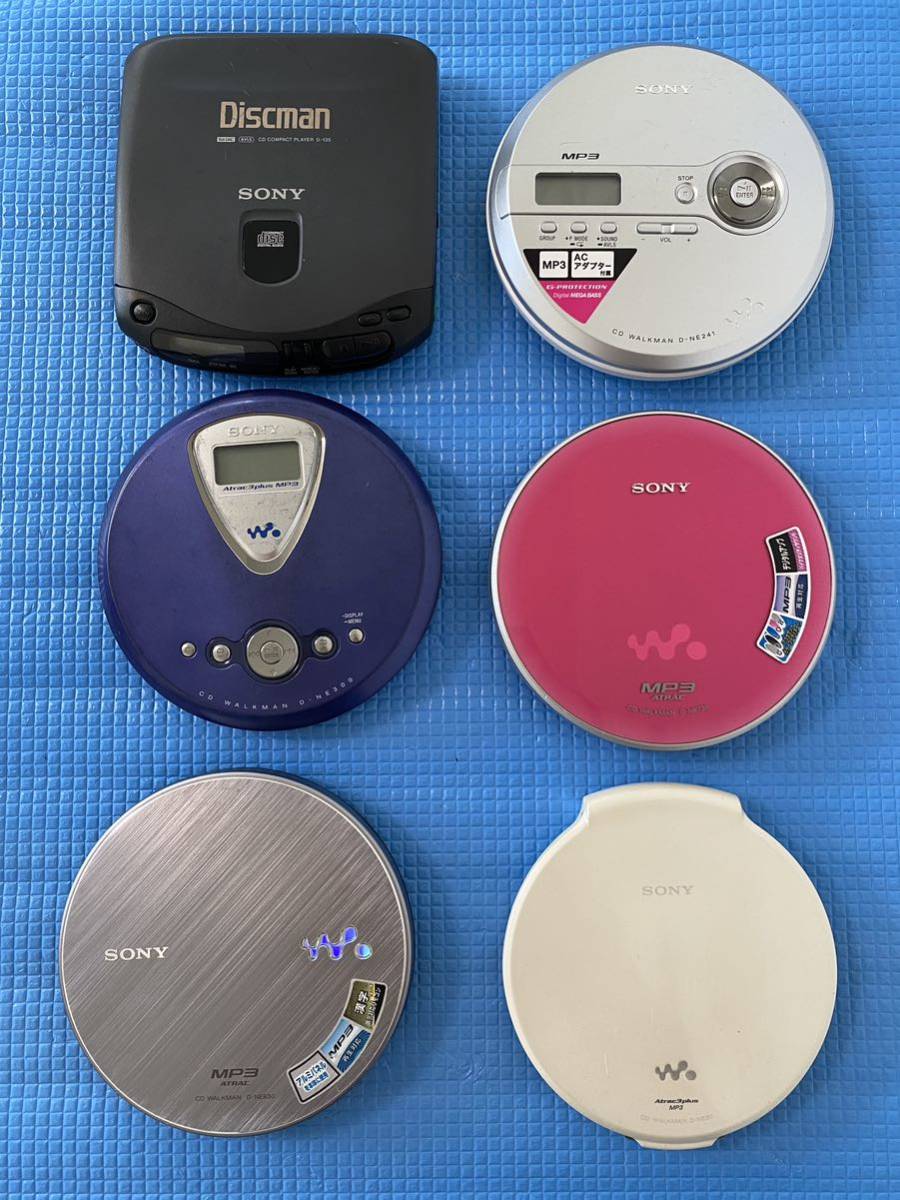 SONY ソニー ウォークマン D-NE830、 D-NE730 、D-NE20 、D-NE241 、D