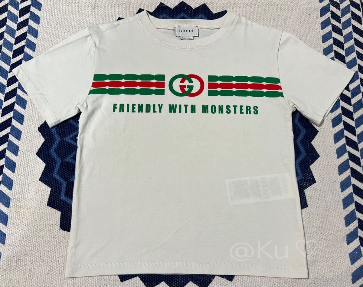 正規品】GUCCI グッチ キッズ ロゴ Tシャツ サイズ5(約110cm)｜PayPay