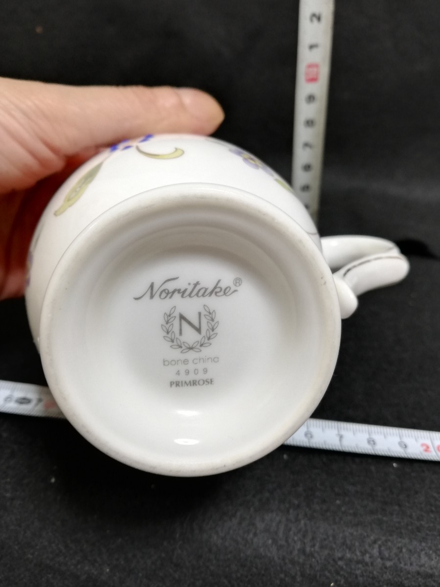 C9111.Noritake ノリタケ マグカップ 花柄　ティーカップ/60_画像4