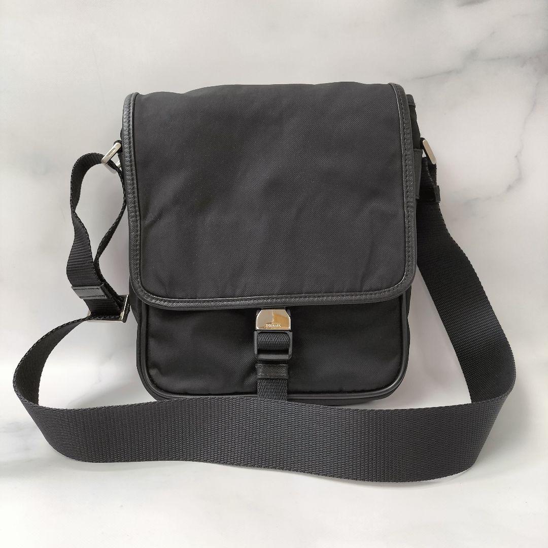 卸売 【中古】KK560 PRADA プラダ ナイロン ショルダーバッグ ミニ