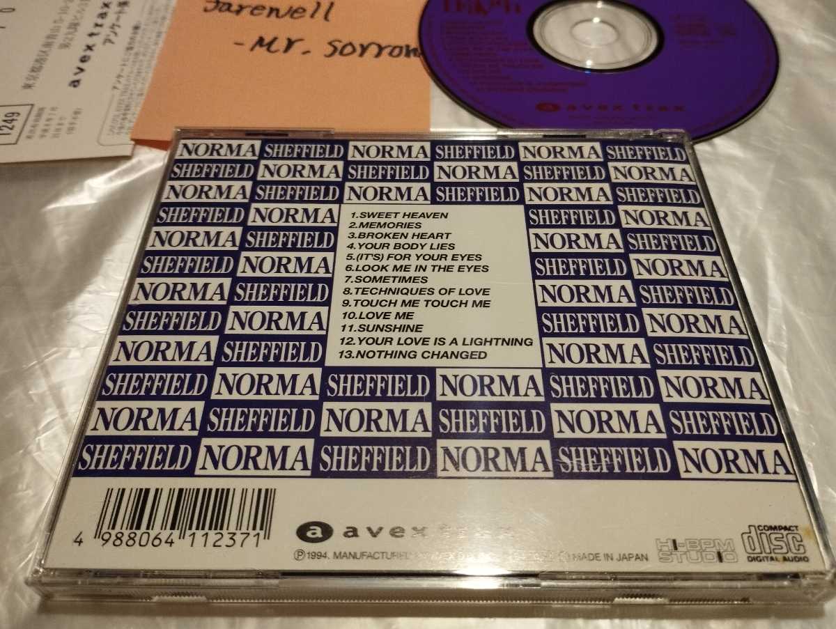 NORMA SHEFFIELD ノーマ・シェフィールド Sweet Heaven 国内盤CD Avex Trax スイート・ヘブン Dave Rogersの画像5